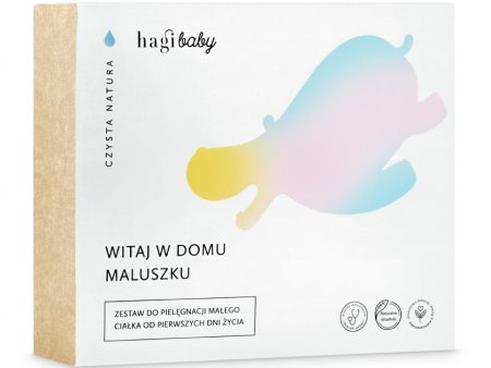 Baby Witaj w Domu Maluszku zestaw krem pod pieluszkę 50ml + oliwka do ciała 150ml + krem do buzi i ciała 50ml + mydło 100g + żel do ciała i włosów 250ml For Discount