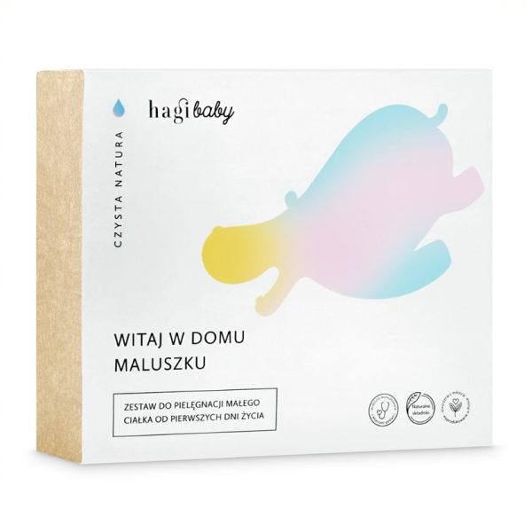 Baby Witaj w Domu Maluszku zestaw krem pod pieluszkę 50ml + oliwka do ciała 150ml + krem do buzi i ciała 50ml + mydło 100g + żel do ciała i włosów 250ml For Discount