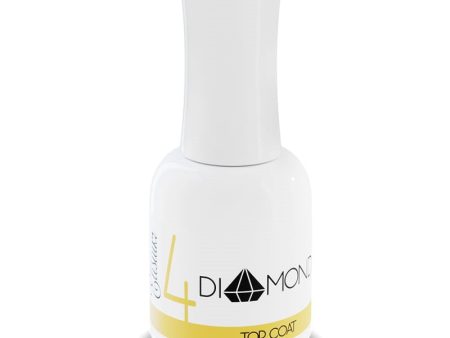 Diamond Liquid nabłyszczacz do manicure tytanowego 4 Top Coat 15ml Online now