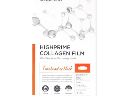 Highprime Collagen Film Forehead or Neck płatki kolagenowe na czoło i szyję 5szt. Sale