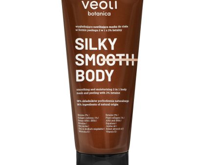 Silky Smooth Body wygładzająco-nawilżająca maska do ciała w formie peelingu 180ml Supply