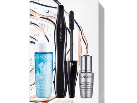 Hypnose Mascara Eye Routine zestaw tusz do rzęs 01 Noir Hypnotic 6.5ml + płyn do demakijażu oczu 30ml + serum pod oczy 5ml Online Sale