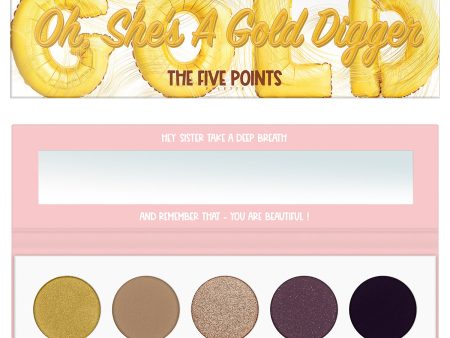 The Five Points Palette paleta cieni do powiek Oh She s A Gold Digger 6.5g Supply