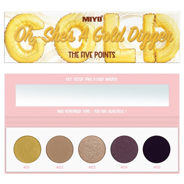 The Five Points Palette paleta cieni do powiek Oh She s A Gold Digger 6.5g Supply