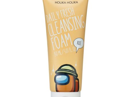 Among Us Daily Fresh Rice Cleansing Foam oczyszczająca pianka do twarzy 150ml Hot on Sale