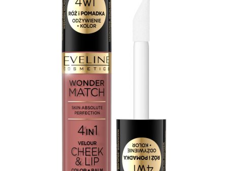 Wonder Match Velour Cheek&Lip róż i pomadka w płynie 05 4.5ml Online Sale