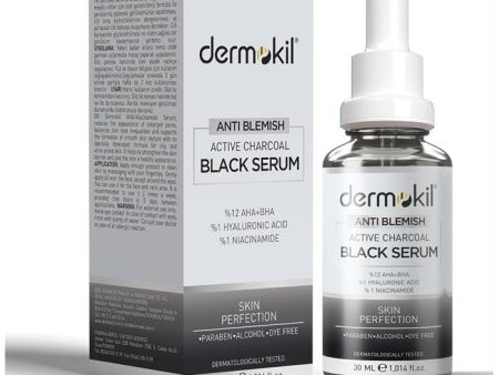 Anti Blemish Active Charcoal Black Serum serum do twarzy przeciw przebarwieniom z węglem aktywnym 30ml Supply