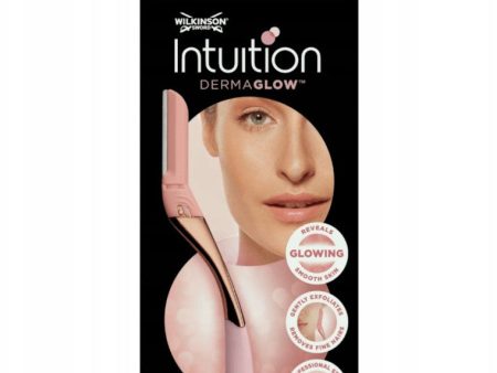 Intuition Dermaglow profesjonalne narzędzie do dermaplaningu + 3 zapasowe ostrza Online Hot Sale