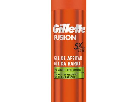 Fusion żel do golenia dla skóry wrażliwej 200ml For Discount