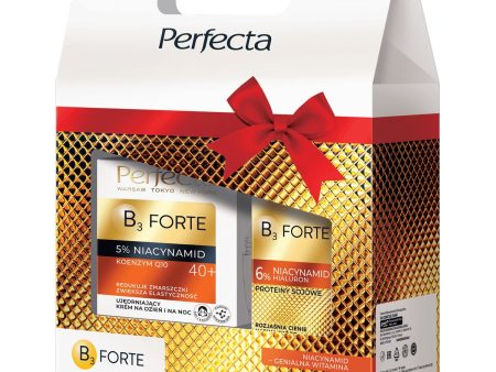 B3 Forte zestaw krem na dzień i na noc 40+ 50ml + krem pod oczy 15ml Online Hot Sale